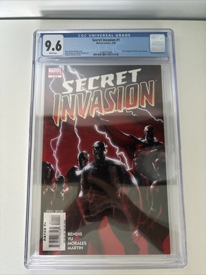 Secret Invasion #1 CGC 9.6 - Marvel 2008 - Disney+ Show