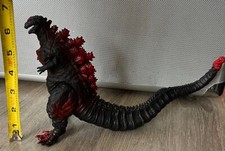 Black Shin Godzilla Soft Vinyl Figure 6.5" X 12 " Gojira Toy Kaiju Toho Monster