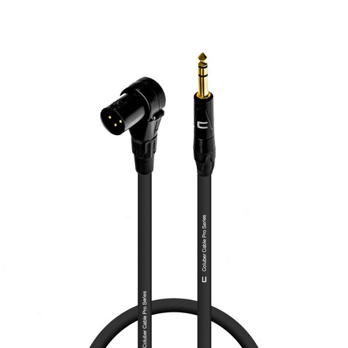 Rechter Winkel 3-Pin XLR Stecker auf 1/4" TRS Balanced Stereo Kabel benutzerdefinierte Länge Farbe - Bild 11 von 19