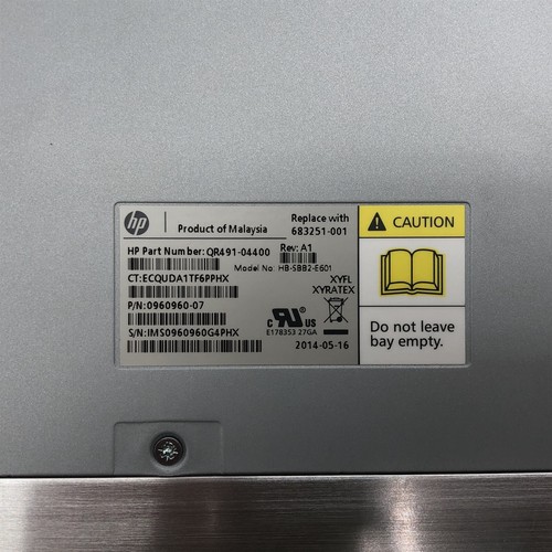 HP HPE M6710 SAS 24-Bay SFF Drive Enclosure 12*600GB 10K 683251-001 Controller - Picture 10 of 11