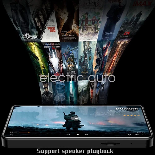 4 inch Full Touch Screen Bluetooth 5.2 Android MP3 Music MP4 Video Player 128GB