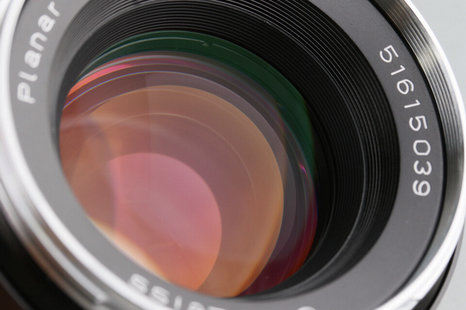 sskCONTAX Carl Zeiss Planar 50mm F279 Carl Zeiss Planar T* 50mm F/1.4 ZE Lens for Canon #54279 G3