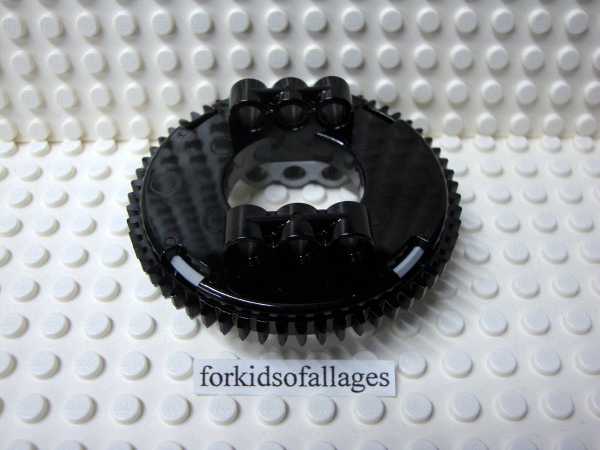 Lego Technic Turntable Large Swivel 60 Tooth Black 18938 Light