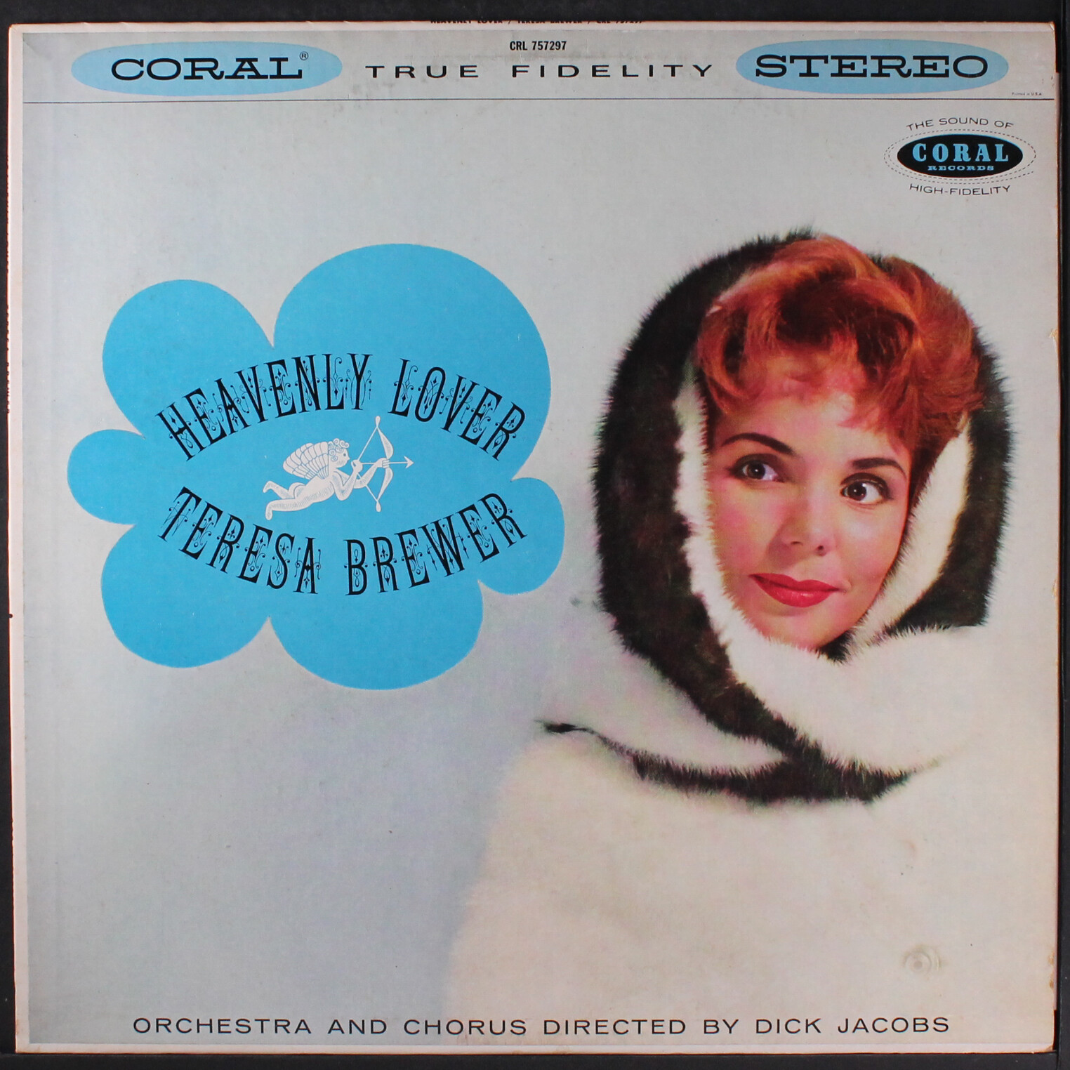 TERESA BREWER: heavenly lover CORAL 12" LP 33 RPM
