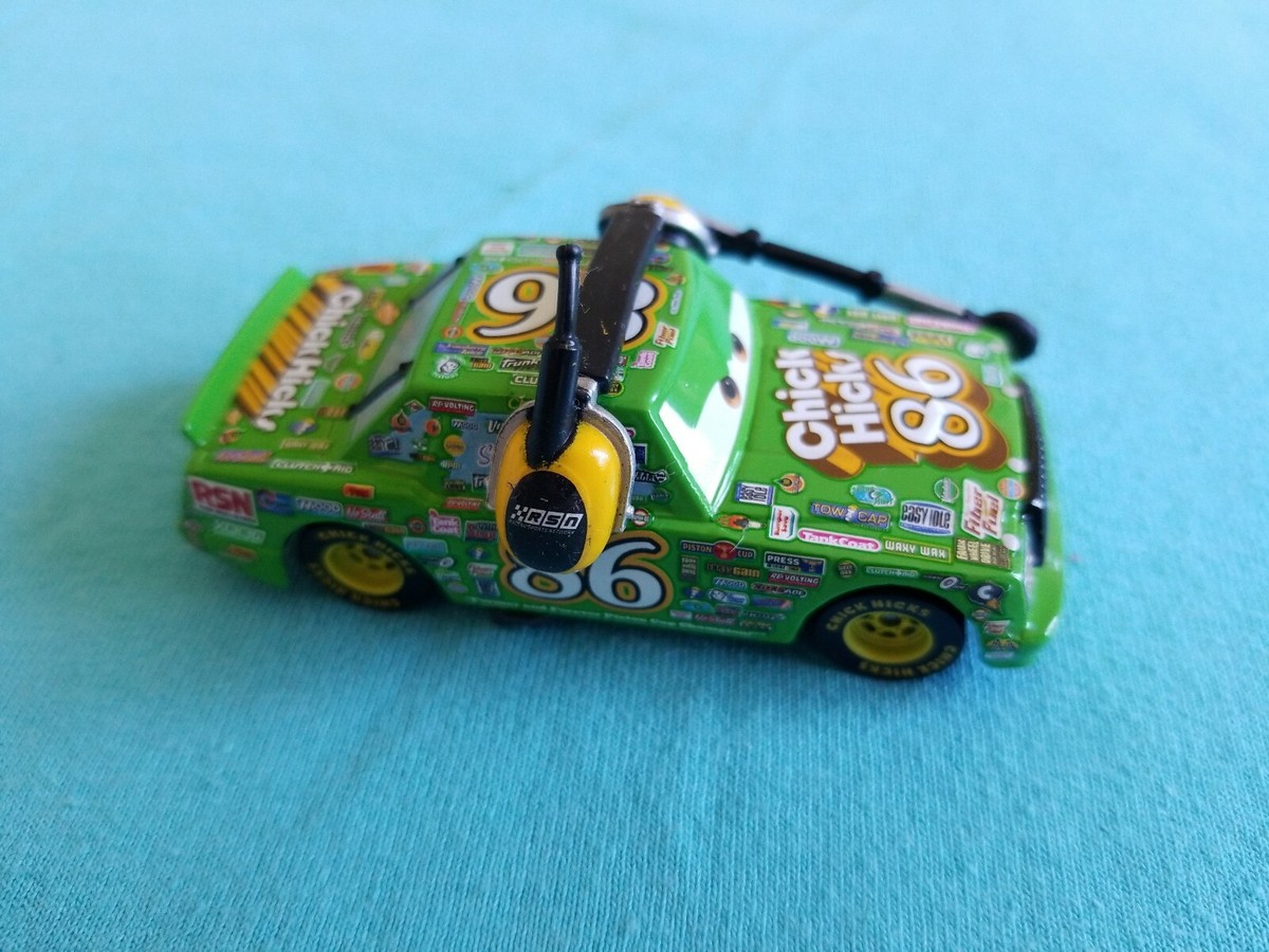 2017 Disney Cars 3 CHICK HICKS WITH HEADSET Loose FIXED EYES China
