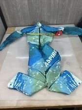 Borah Teamwear Aspire alpine padded Downhill skiing suit Large L (8301-16)