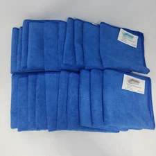 20 Microfiber Cleaning Cloths 12x12'' Wash Towel Drying Rag Car Detailing 300GSM