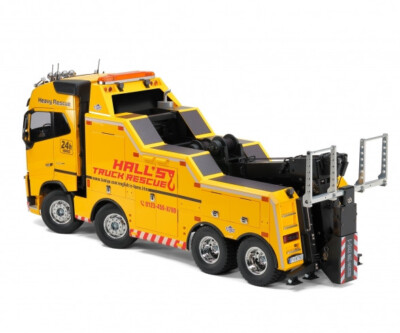 Tamiya 300056362 1:14 RC Volvo FH16 Abschlepper 8x4 Abschlepp-Truck Kran Bergung