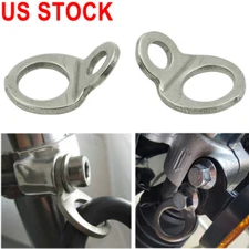 2PCS Motorcycle Tie-Down Tie Down Straps Rings For DIRT BIKE Replaces 3920-0341