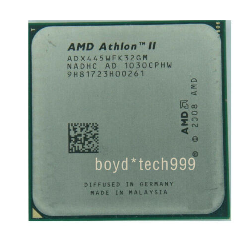 Processeur AMD Athlon II X3 445 ADX445WFK32GM 3,1 GHz socket triple cœur AM3 - Photo 1/4