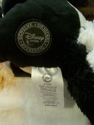 Disney Store Bambi "Pretty Flower" Skunk Plush Soft Toy 9” *Stamped* - Picture 4 of 4
