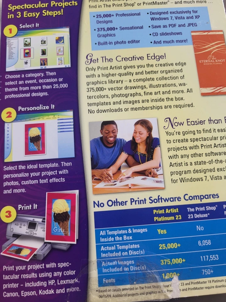 Platinum Edition Version 23 Print Artist Software for Windows Vista & Windows XP - Image 4 of 4