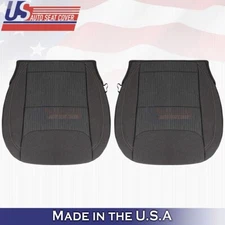 2020 to 2024 For Dodge Ram SLT Driver & Passenger Bottom Cloth Cover Diesel Gray