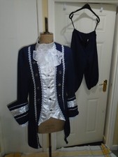Baron costume/ prince  Charming costume pantomime   small  size 40 chest