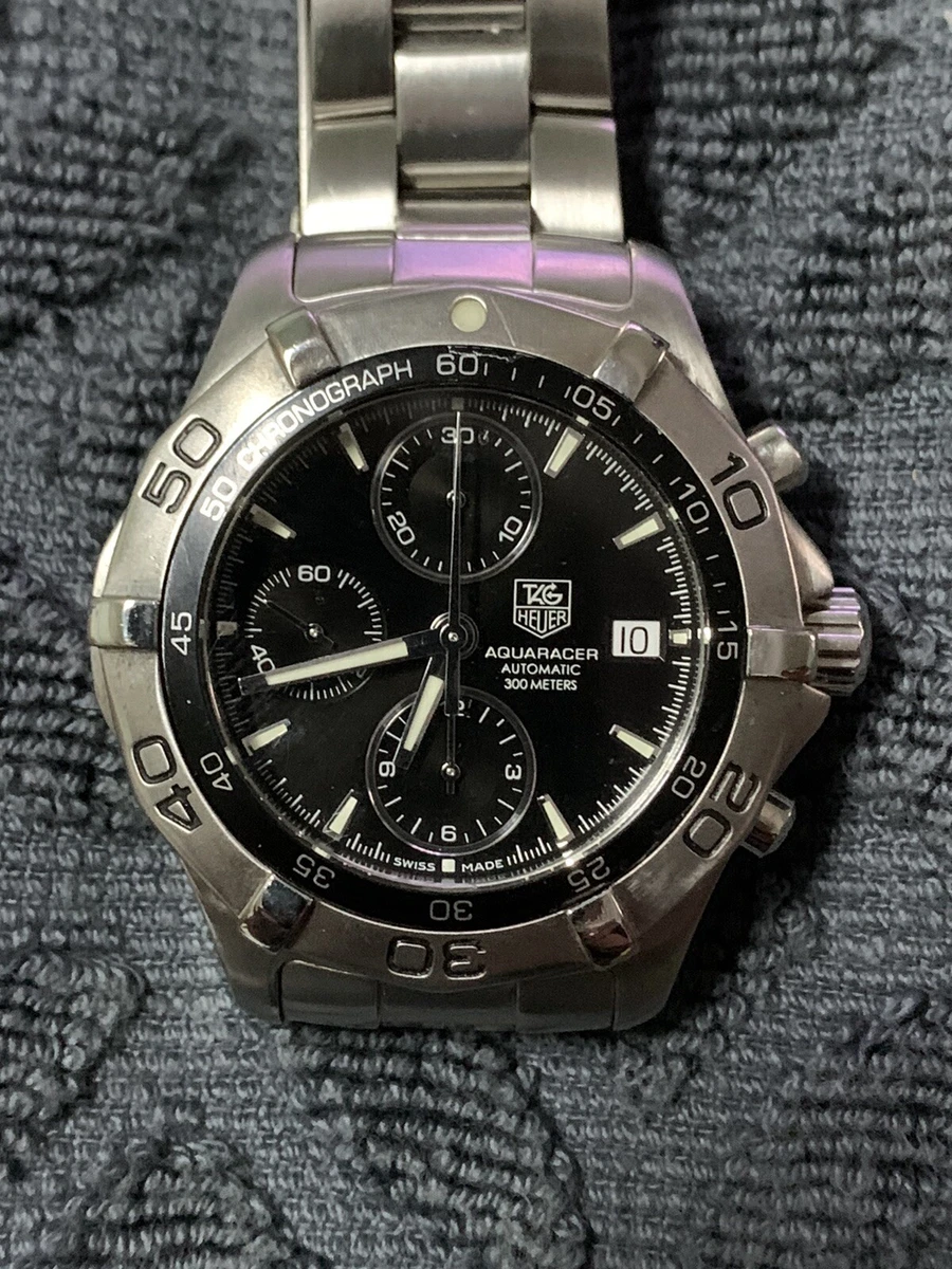 TAG Heuer Aquaracer Chronograph Black Dial Watch