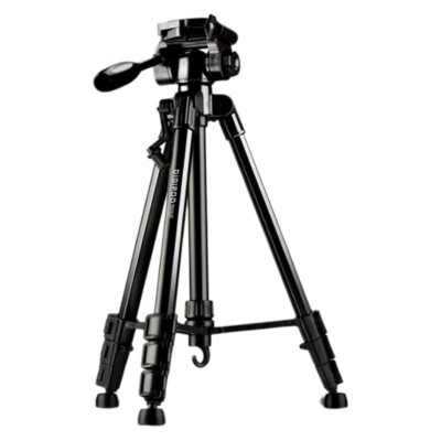 DIGIPOD TR562F Tripod 1.45M Portable PTZ Tripod Suitable for Cameras, Fishing Li