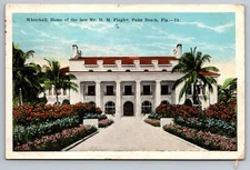 Whitehall Mansion, Home of H. M. Flagler, Palm Beach, Florida, Postcard
