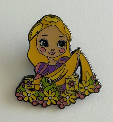 Loungefly Disney Princess & Friends Chibi Style Blind Box Pin - Rapunzel Tangled