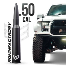 BULLET ANTENNA FORD F150 RAPTOR BRONCO ANTI-THEFT DESIGN 50 CALIBER