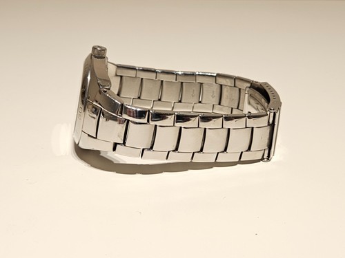 RETRO BEAUTIFUL SPORT 50M SOLID ST. STEEL 40mm QUARTZ WATCH "TRIBE BY BREIL" - Picture 9 of 13