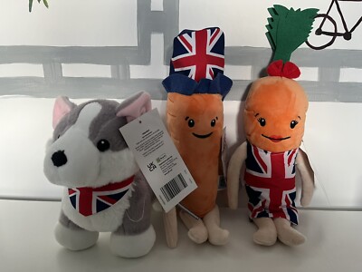 Kevin die Karotte Aldi Royal Jubilee 2022 Limited Edition Plüschtier Auswahl
