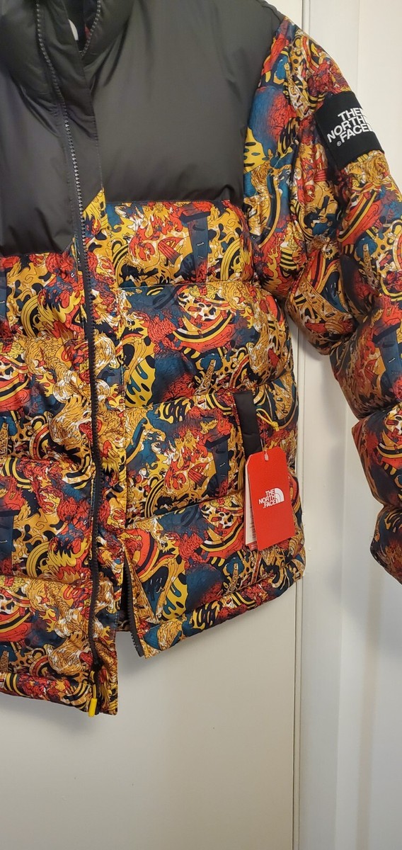 The North Face 1992 Nuptse Jacket Leopard Yellow Genesis - M The North Face 1992 Nuptse Jacket Leopard Yellow Genesis - M