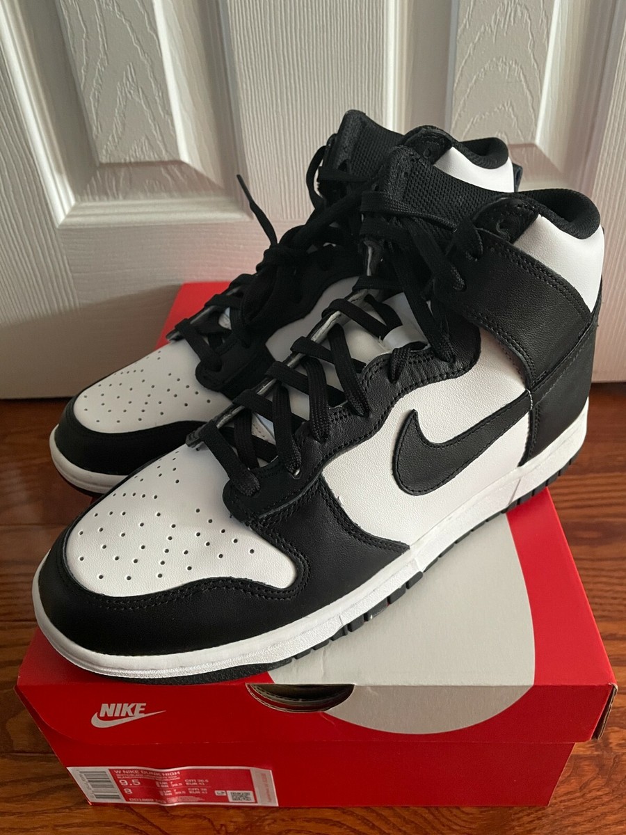 Nike Dunk High Black White Men 8 Women 9.5 DD1869-103 Panda