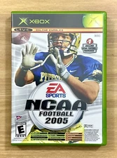 XBOX ~ NCAA Football 2005/Top Spin ~ EA Sports ~ E ~ 1+ Players ~ ‘05 ~ !L🔴🔴K!
