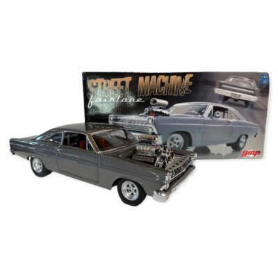 GMP 1967 Ford Fairlane Street Machine Street Fighter Grey Metallic 1/1250 1:18