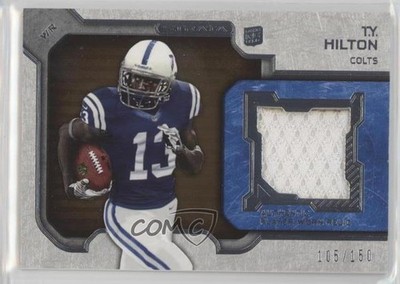 2012 Topps Strata Rookie Relics Bronze 105/150 TY Hilton #RR-TH RC 2u3