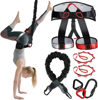Heavy Duty Bungee Fitness Set   Professional 4D Bungee Resistance Band for Home