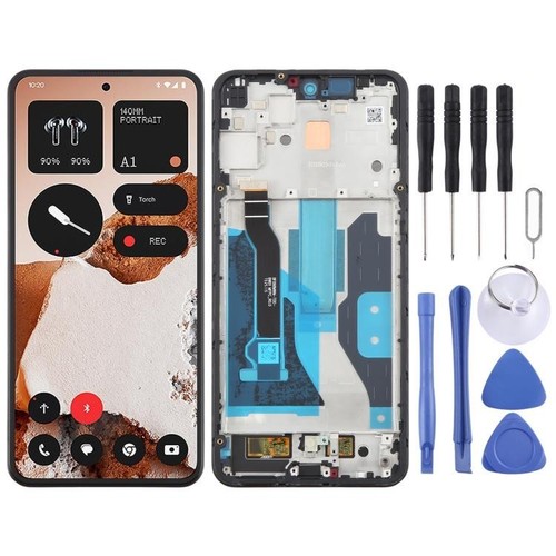 For Nothing CMF Phone 2 Pro A001 Full OLED LCD Digitizer Screen with Frame