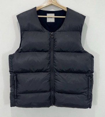 Pyra Puffer Vest Men M Black Full Zip 3M Thinsulate Insulation Zipped Pockets