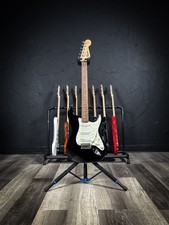 Squier Stratocaster - Black with Pearloid Pic...