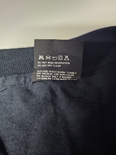 Vtg T-Shirt Large Graphic Print POW-MIA 1991 Ride For Freedom Rolling Thunder  - Picture 4 of 7