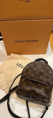 Louis Vuitton Mini Palm Springs Women's Backpack Brown Monogram