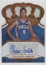 2018-19 Panini Crown Royale Rookie 43/149 Zhaire Smith #CR-ZSM Auto 5yi