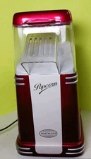 Nostalgia Electrics Retro Series 50's Style Mini Hot Air Popcorn Popper TESTED