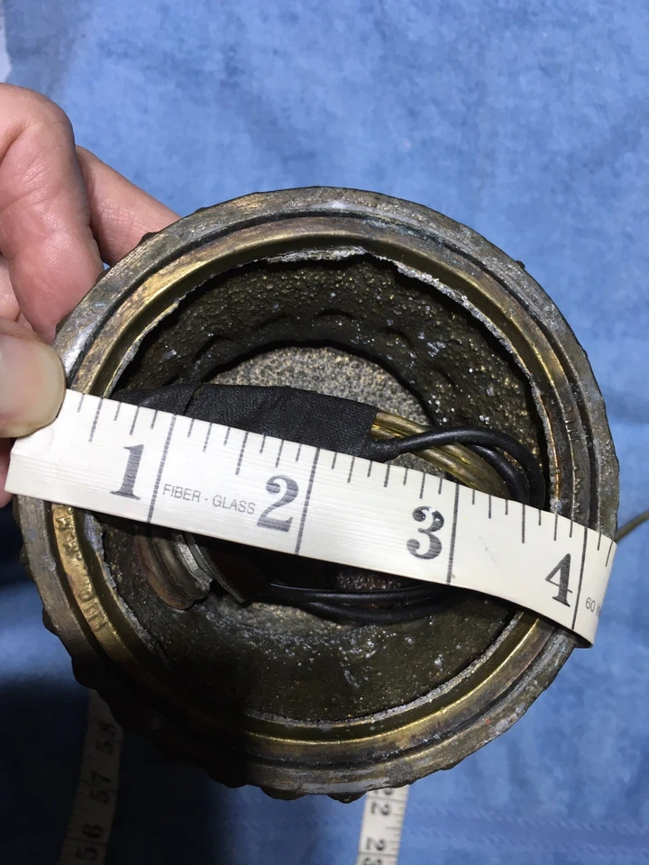 Lámpara de mesa antigua vintage de querubín Regency Spelter luz nocturna funciona Foto 4 de 4