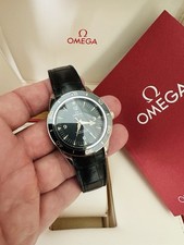 Mens 18k Rose & Steel Omega Seamaster 300 Master Co Axial Chronometer Watch 41mm 16