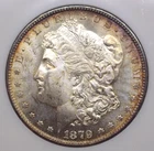 1879 "S" Morgan Silver Dollar $1 NGC MS64 #012 *TONING* Unc BU ECC&C, Inc.