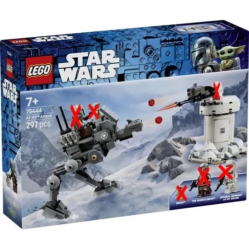 Klocki konstrukcyjne Star Wars AT-RT Attack LEGO 75444 LEGO