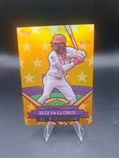 2025 Topps Archives Elly De La Cruz All Star Gold Foil /50