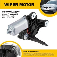 Rear Window Wiper Motor for Ford Ka 1.2L 1.3L 2008-2016 1671595 9S5117K441AB UK