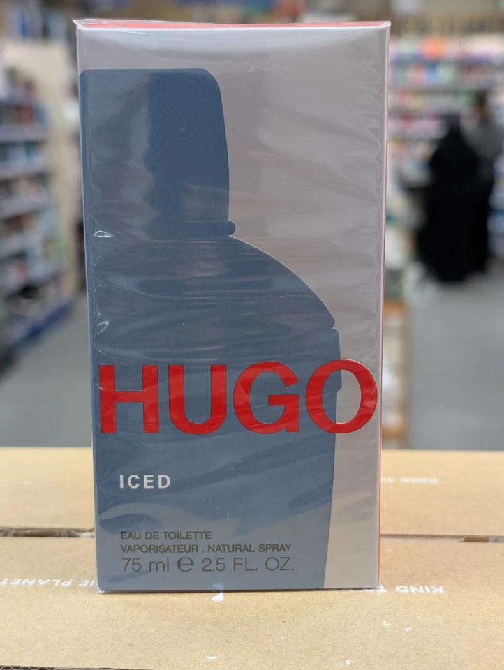 Hugo Boss Hugo Iced 75ml Eau De Toilette Spray New & Sealed - FREE POSTAGE