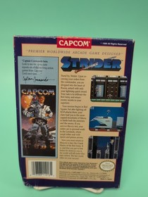 Strider (Nintendo NES, 1989) Complete With Box Manual Cart Tested Authentic