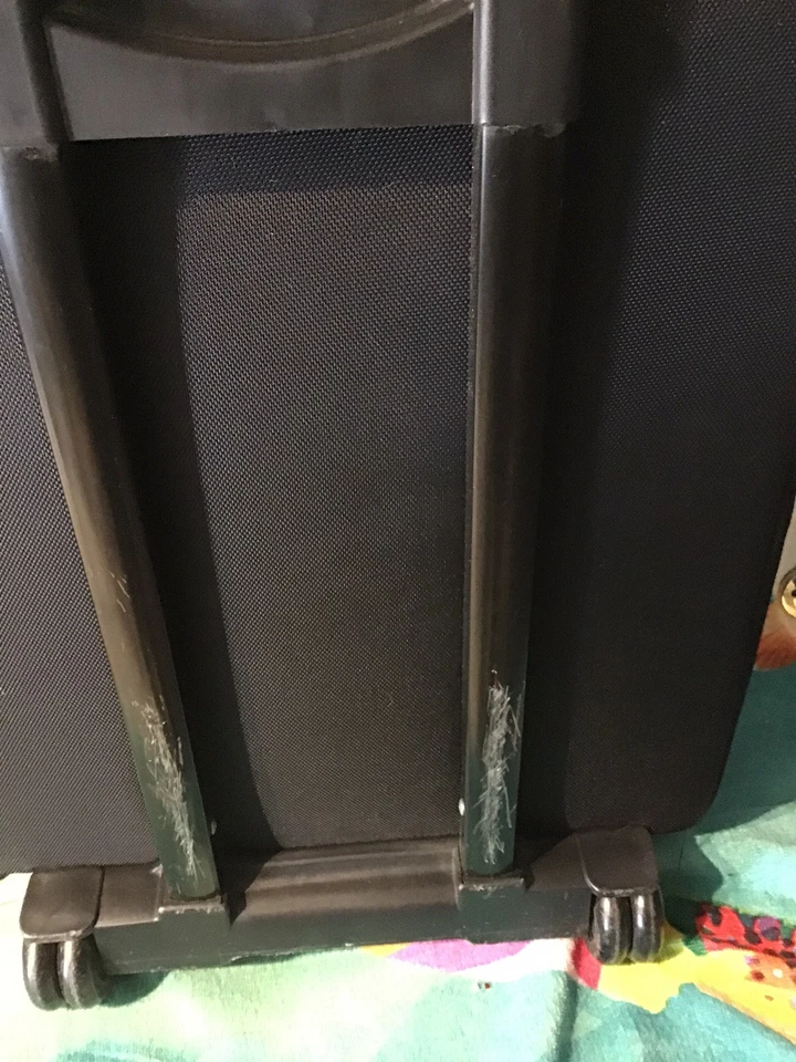 Mary Kay Consultant Wheeled Rolling Travel Suitcase Luggage~Black With Handle - Image 3 of 4