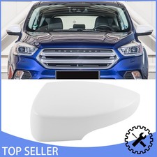 Links Spiegelkappe Gehäuse Abdeckung Weiß Für FORD ECOSPORT 2013+ /KUGA 2013+