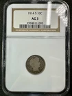 1914 S Barber Dime - NGC AG3 - Better Date, Older Slab