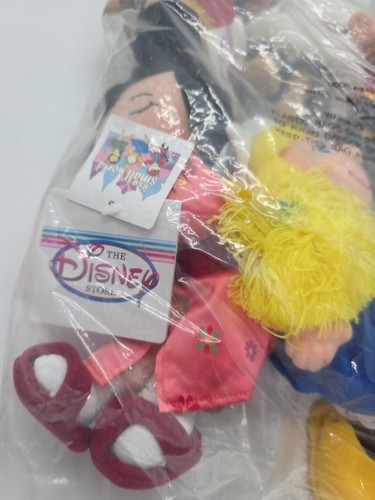 Disney Store It's A Small World Sitzsack Plüsch 6er Set Neu Mit Etikett Im Beutel - Bild 7 von 7